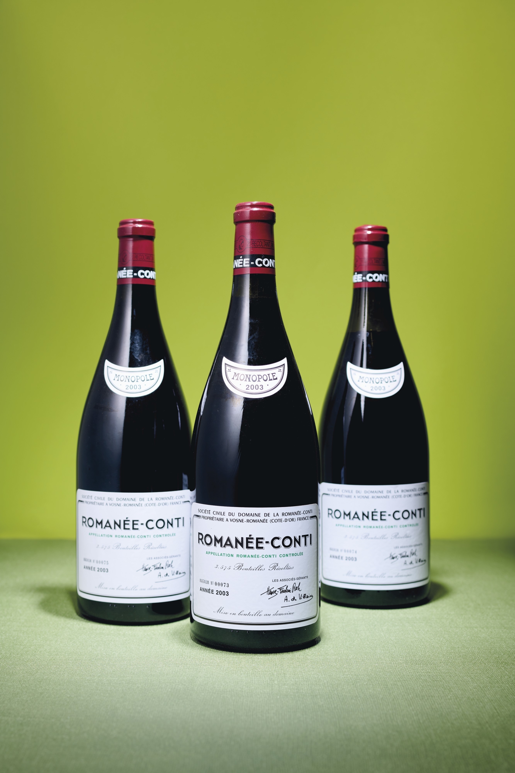 Christie’s Hong Kong Wine Autumn Auctions 100% SoldCOMBINED SALE TOTAL OF HK$66,536,500/ US$8,574,160