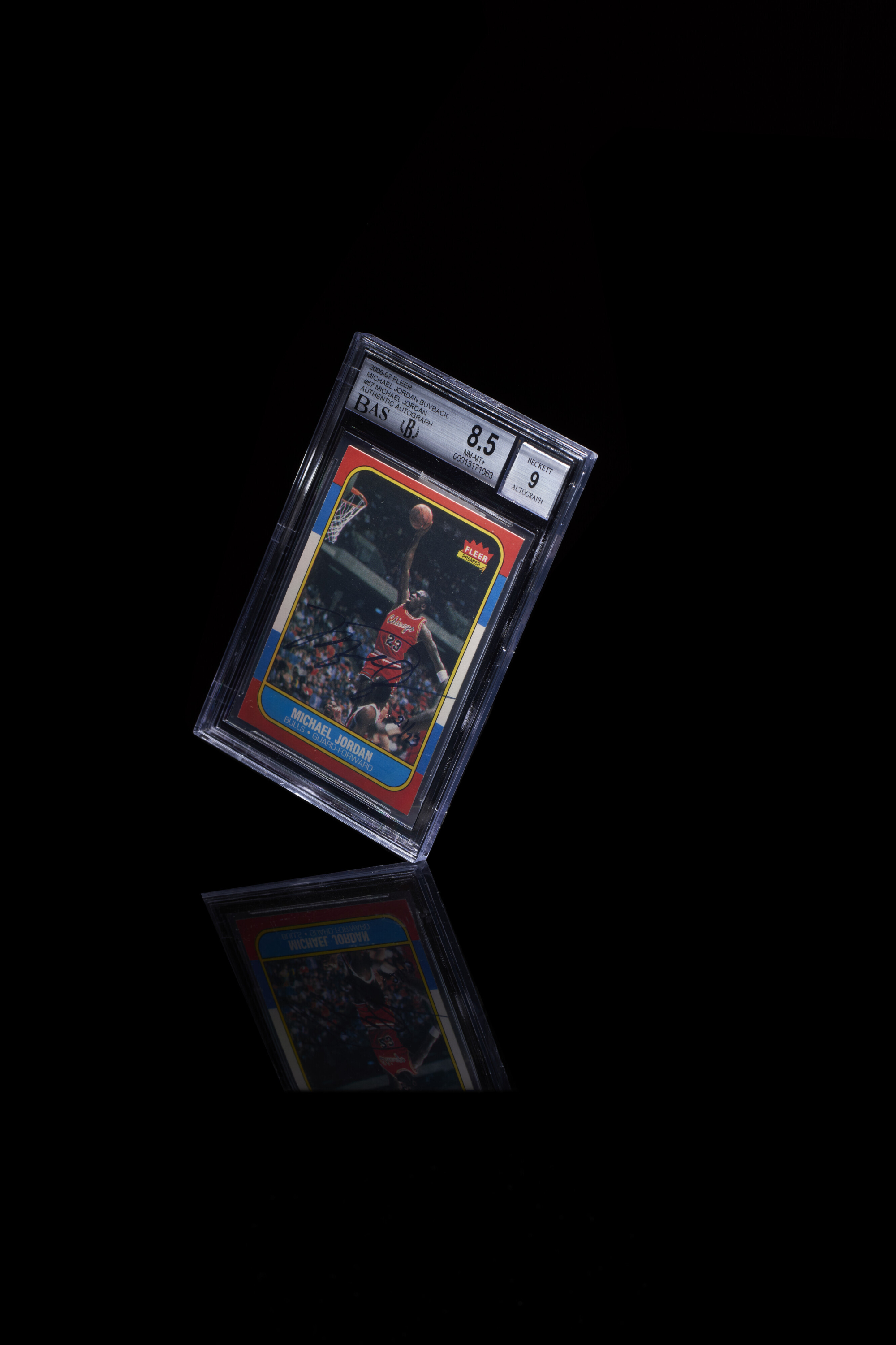 Christie’s to Offer Rare Michael Jordan UDA Signed 1986 Fleer #57 Rookie Card