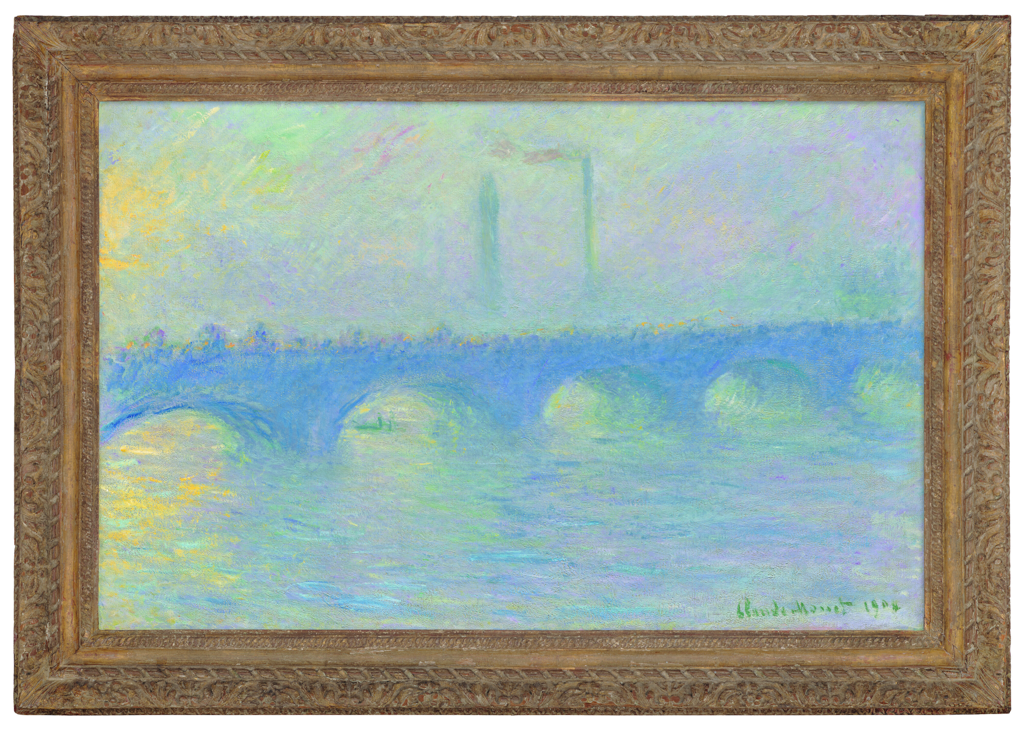 CHRISTIE’S TO OFFER MONET’S ATMOSPHERIC LONDON SERIES MASTERPIECE Waterloo Bridge, effet de brume
