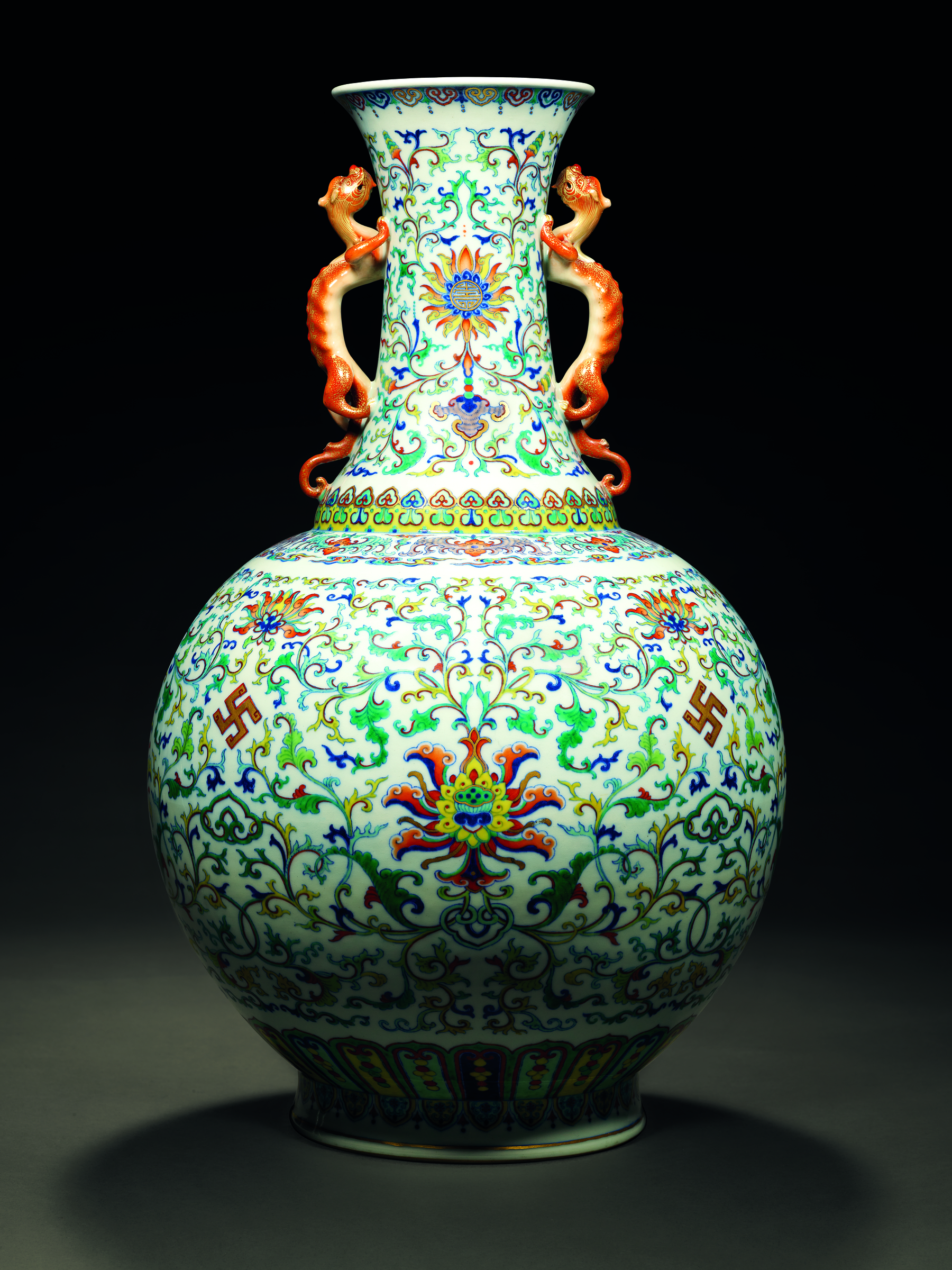 Christie’s Is Proud To Present A Magnificent And Extremely Rare Large DOUCAI Vase