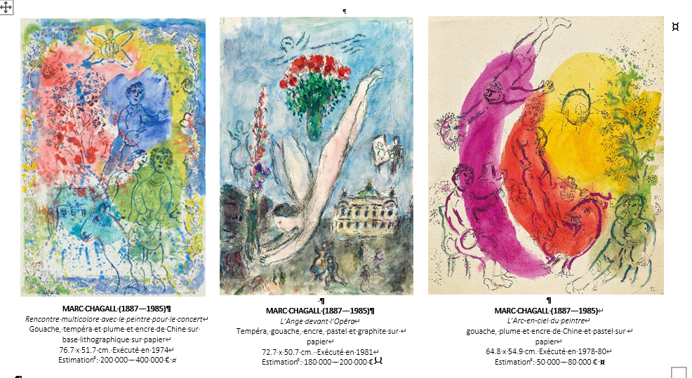 Chagall et la Musique: