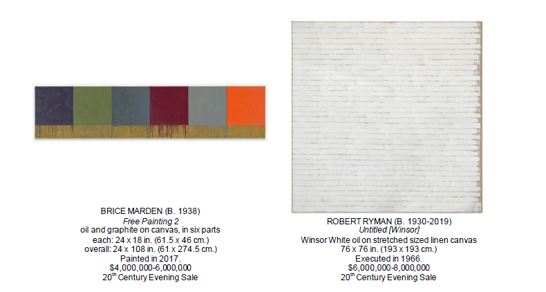 THE COLLECTION OF THOMAS AND DORIS AMMANN WILL HIGHLIGHT NEW YORK MARQUEE WEEK