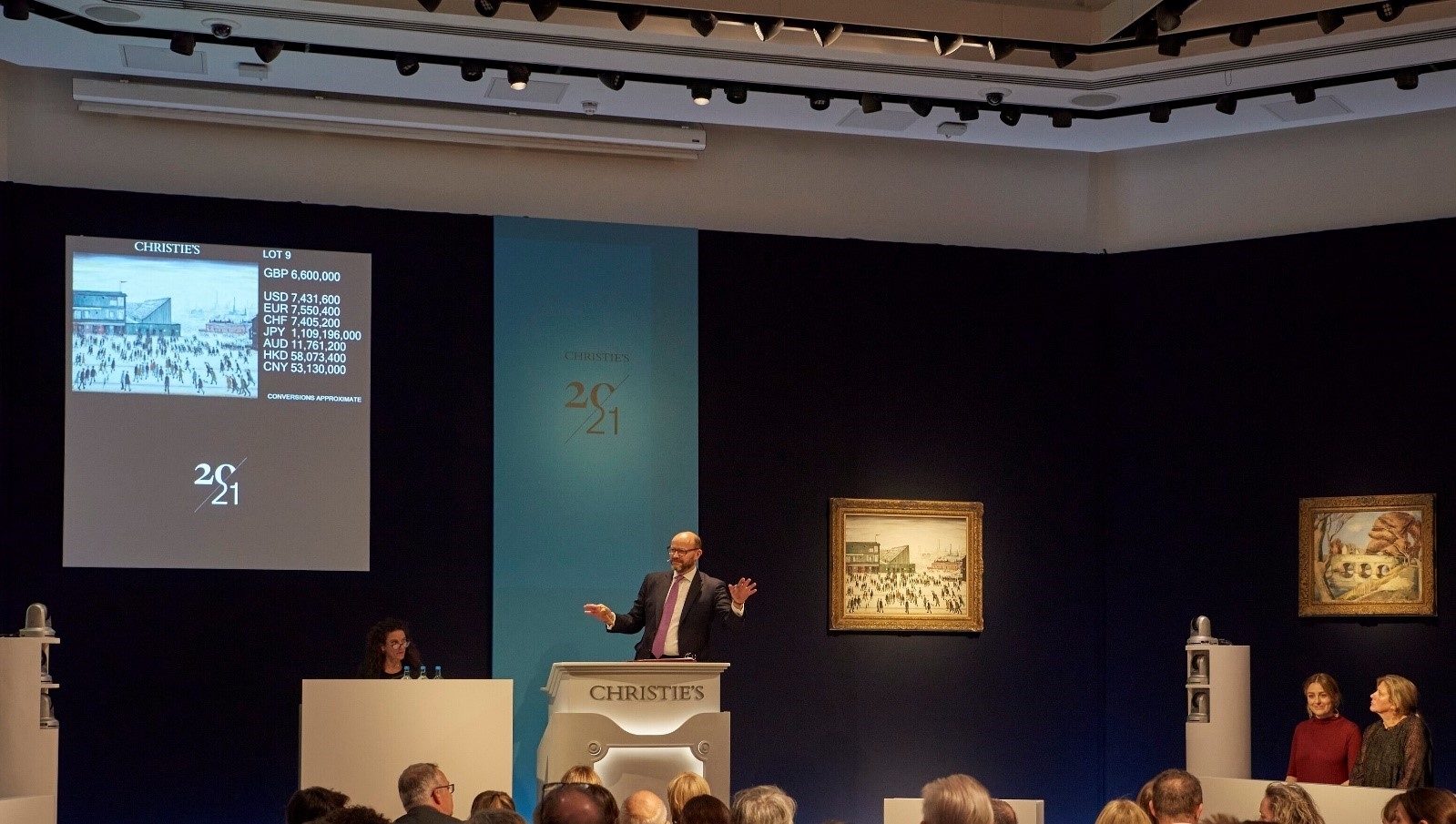 CHRISTIE’S MODERN BRITISH & IRISH ART EVENING AUCTION ACHIEVES A TOTAL OF £20,564,100 / $23,155,177 / €23,525,330