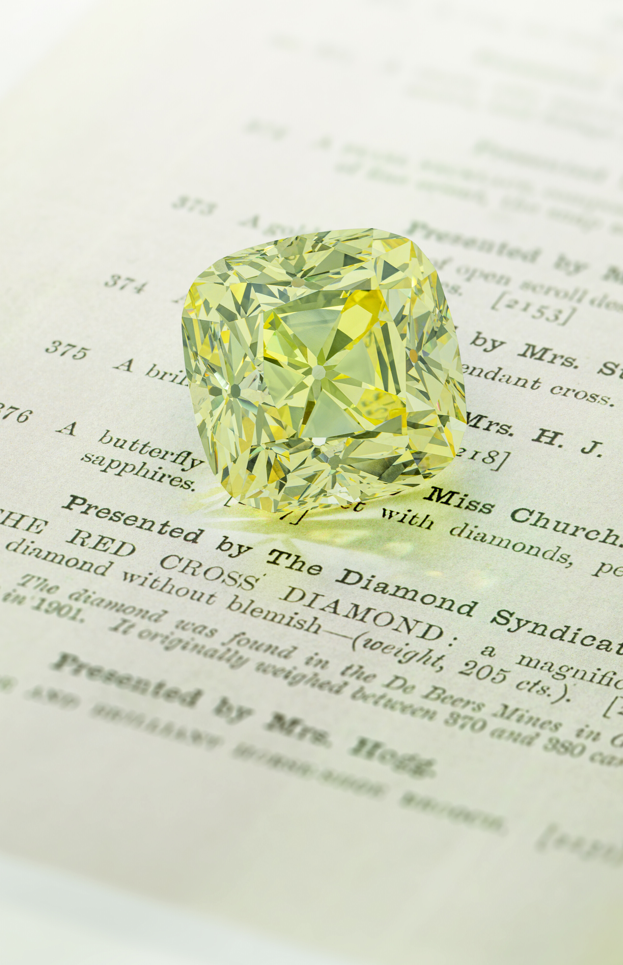 Christie’s Presents The Red Cross Diamond
