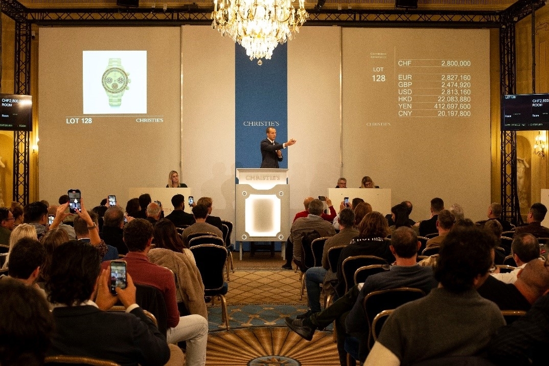 CHRISTIE’S GENEVA WATCH AUCTIONS TOTAL CHF 55 MILLION