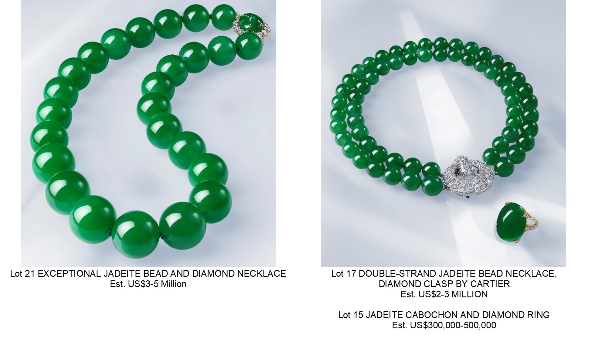 FURTHER TREASURES REVEALED:THE EXCEPTIONAL JADE