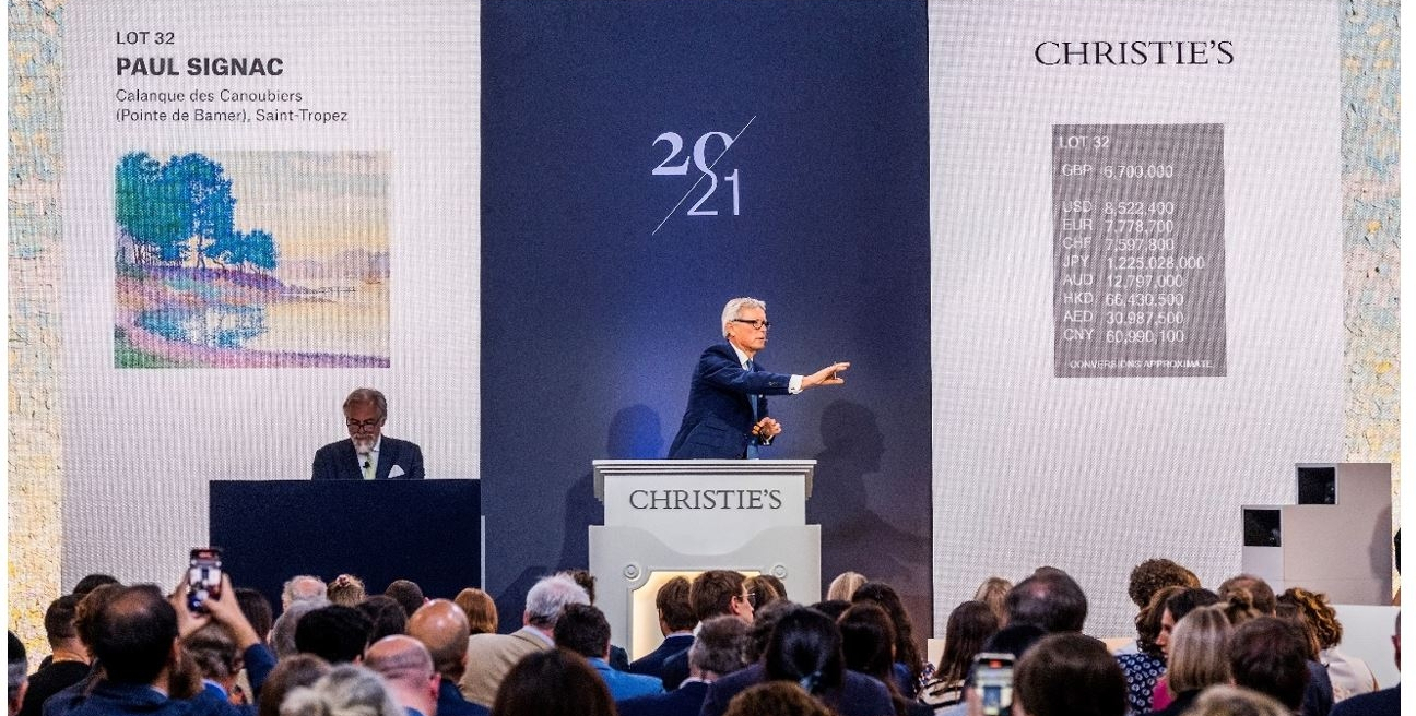 CHRISTIE’S JUNE 20TH / 21ST CENTURY: LONDON EVENING SALE TOTALS £63,824,100 / $81,184,255 / €74,099,780