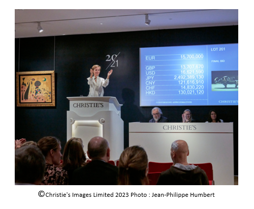 Paris: <strong>Total to date for PARIS+ 20/21 sale week: </strong><strong>€116 Million / $122,6 Million</strong>
