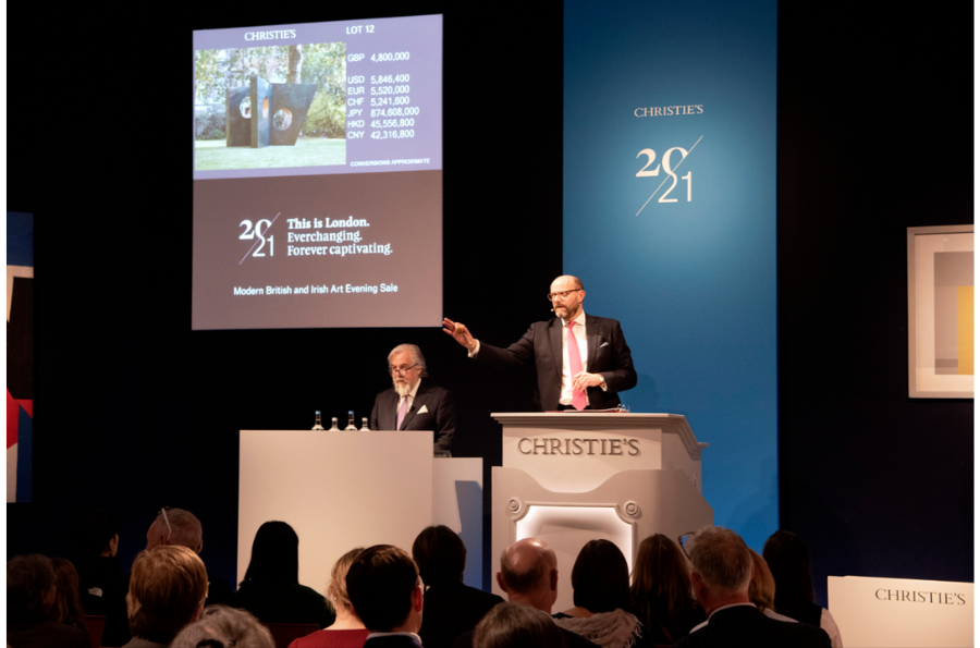 CHRISTIE’S MODERN BRITISH AND IRISH ART EVENING SALE ACHIEVED A TOTAL OF £11,522,800 / €13,251,220 / $14,034,770