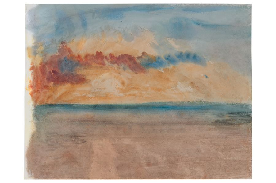Joseph Mallord William Turner’s Arresting Watercolour Sunrise over the Sea Will be offered in Old Master and British Drawings and Watercolours During Classic Week