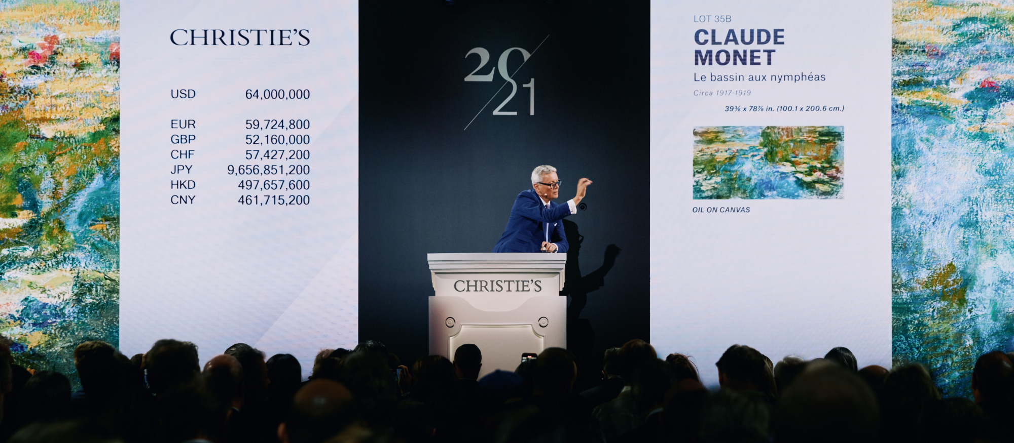 <strong>20TH CENTURY EVENING SALE TOTALS $640,846,000</strong><strong> </strong>
<strong>MARQUEE WEEK RUNNING TOTAL $748,297,800 </strong>