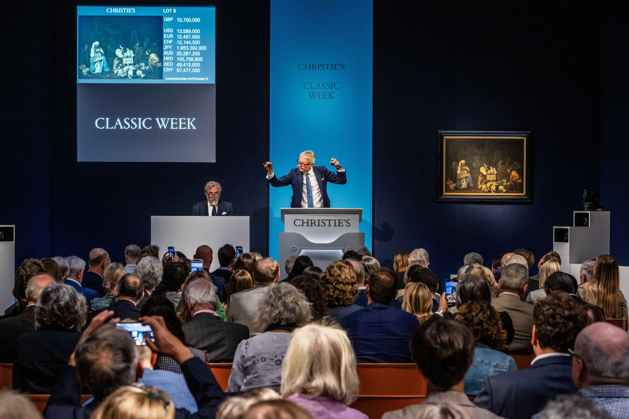 CLASSIC WEEK
Christie’s Evening Sales
Total
£68,156,850 / $86,559,200 / €79,607,201