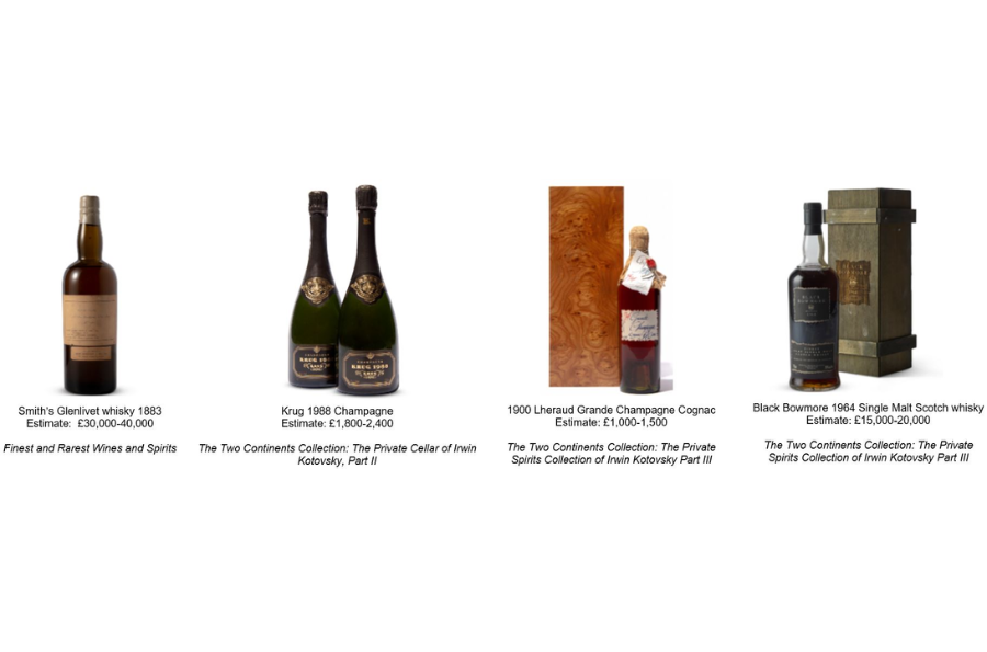 THREE LANDMARK WINE AND SPIRIT AUCTIONS IN LONDON THIS JUNE