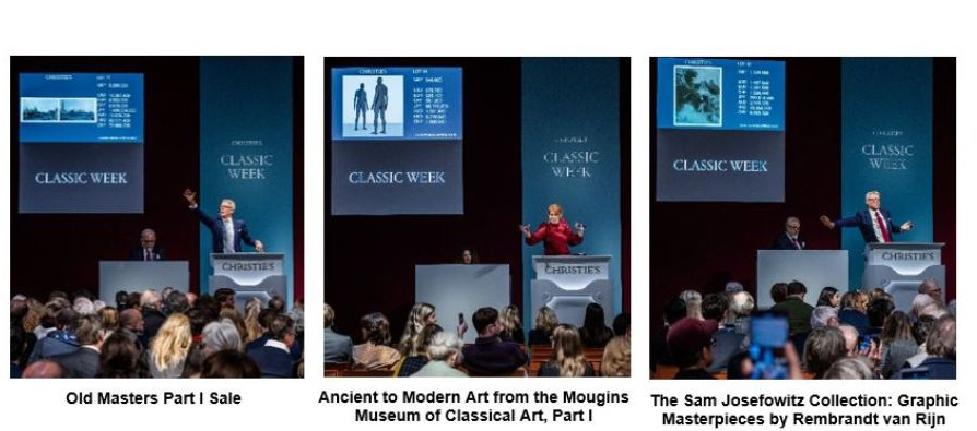 <strong>Christie’s Classic Week Evening Sales </strong><strong>Total</strong>  <strong>£34,125,850 / $42,896,193 / €39,756,615</strong> 