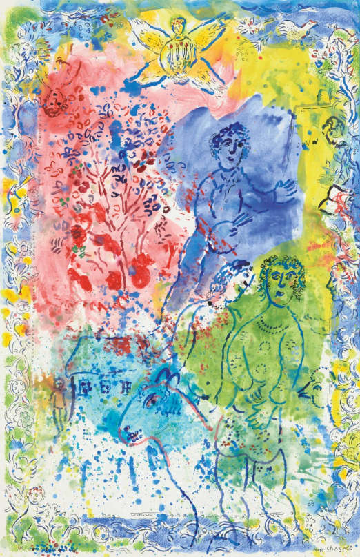 <strong>Chagall and Music: </strong>
Works formerly from the artist’s estate